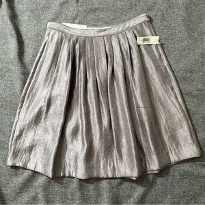 *LAST CHANCE Clearance Sale*  Old Navy metallic silver A-line skirt NWT